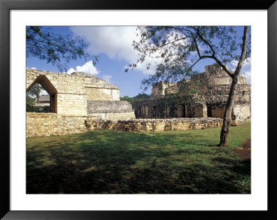 Arch And Defensive Structures, Ek Balam Ruins, Maya Civilization, Yucatan, Mexico by Michele Molinari Pricing Limited Edition Print image