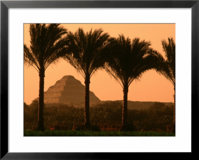 Step Pyramid, Djoser, Old Kingdom, Sakkarra, Egypt by Kenneth Garrett Pricing Limited Edition Print image
