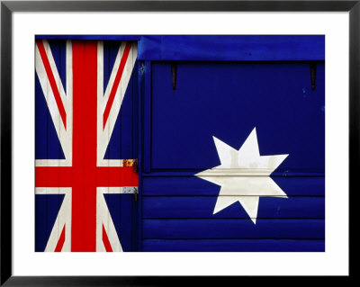 Detail Of Beach Box In Brighton, Melbourne, Australia by Richard I'anson Pricing Limited Edition Print image