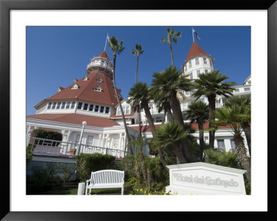 Hotel Del Coronado, National Historic Monument Dating From 1891, Coronado, United States Of America by Ethel Davies Pricing Limited Edition Print image