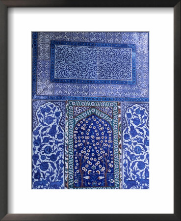 Close-Up Of Mosaic, Topkapi Palace, Istanbul, Turkey by R H Productions Pricing Limited Edition Print image