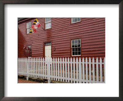 Historic Shiplap House, Annapolis, Maryland, Usa by Scott T. Smith Pricing Limited Edition Print image