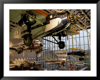 Aircraft In Smithsonian Air And Space Museum, Washington Dc, Usa by Scott T. Smith Pricing Limited Edition Print image