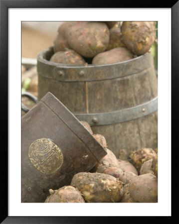 Potatoes At Vegetable Market, Stavanger Harbour, Norway by Russell Young Pricing Limited Edition Print image