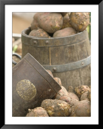 Potatoes At Vegetable Market, Stavanger Harbour, Norway by Russell Young Pricing Limited Edition Print image
