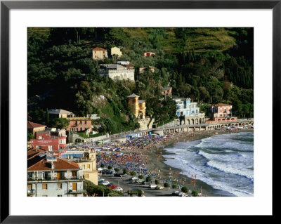 Cinque Terre Beach, Levanto, Liguria, Italy by Jon Davison Pricing Limited Edition Print image