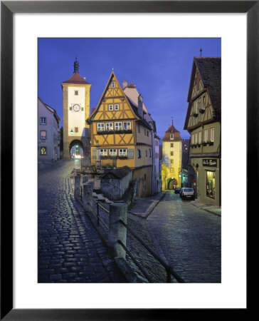 Rothenburg Ob Der Tauber, Bavaria, Germany by Walter Bibikow Pricing Limited Edition Print image