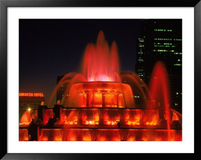 Buckingham Fountain At Night, Chicago, Illinois by Bruce Leighty Pricing Limited Edition Print image