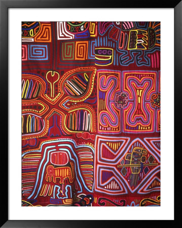 Native Indian Artwork, Mola, Panama by Bill Bachmann Pricing Limited Edition Print image