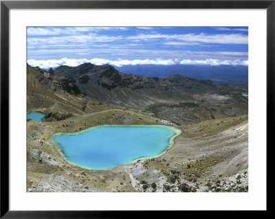 Emerald Lakes, Tongariro National Park, North Island, New Zealand by Rob Tilley Pricing Limited Edition Print image