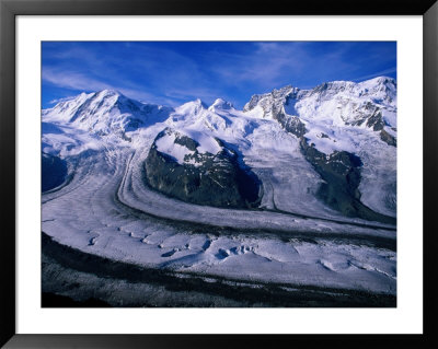 Gorner Glacier From Mt. Gornergrat, Zermatt, Switzerland by Chris Mellor Pricing Limited Edition Print image