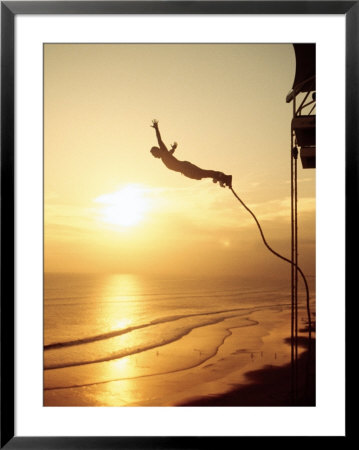 Bungee Jumper, Kuta Beach, Bali, Indonesia by Jacob Halaska Pricing Limited Edition Print image