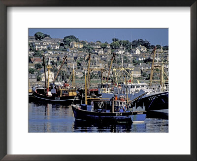 Harbor Of Penzance, Cornwall, England by Nik Wheeler Pricing Limited Edition Print image