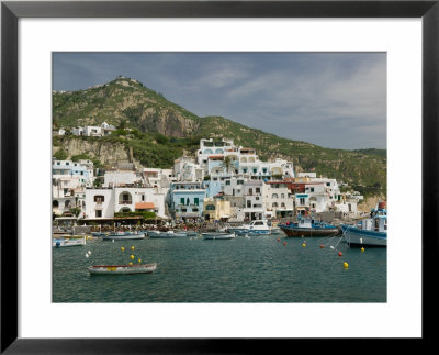 Town And Port View, Sant'angelo, Ischia, Bay Of Naples, Campania, Italy by Walter Bibikow Pricing Limited Edition Print image