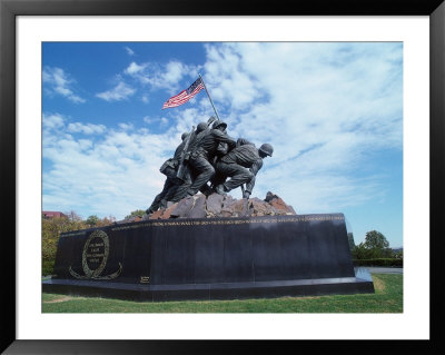 Iwo Jima Mem Statue, Arlington Natl Cemetery, Va by Dennis Macdonald Pricing Limited Edition Print image