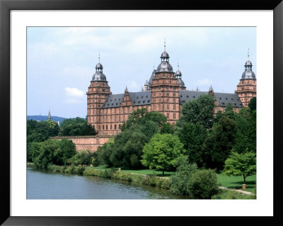 Johannisburg Palace By Rhine River, Aschaffenburg, Germany by Bill Bachmann Pricing Limited Edition Print image