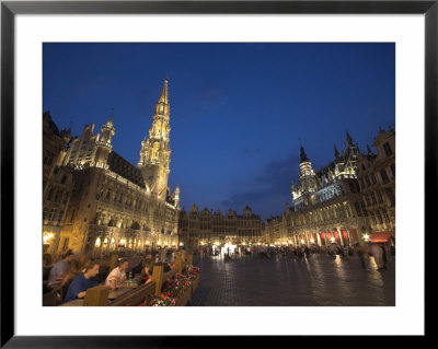 Hotel De Ville, Grand Place, Brussels, Belgium by Alan Copson Pricing Limited Edition Print image