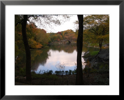 Art Deco Poster, Central Park Scene, New York City by Keith Levit Pricing Limited Edition Print image