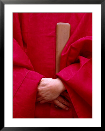 Head Monk Of The Karnigyo-Ku Matsuri Shrine, Kyoto, Kinki, Japan, by Frank Carter Pricing Limited Edition Print image