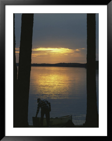 Quetico-Superior Wilderness Area On The Border With Minnesota by Michael S. Lewis Pricing Limited Edition Print image