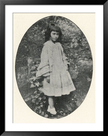 Alice Liddell Alice Liddell Aged About Ten by Lewis Carroll Pricing Limited Edition Print image