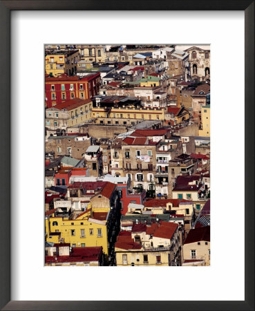 Cityscape From Castel Sant'elmo, Naples, Italy by Jean-Bernard Carillet Pricing Limited Edition Print image