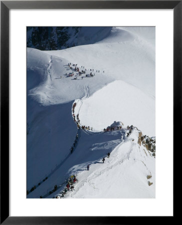 Aiguille Du Midi, French Alps, Chamonix, France by Walter Bibikow Pricing Limited Edition Print image