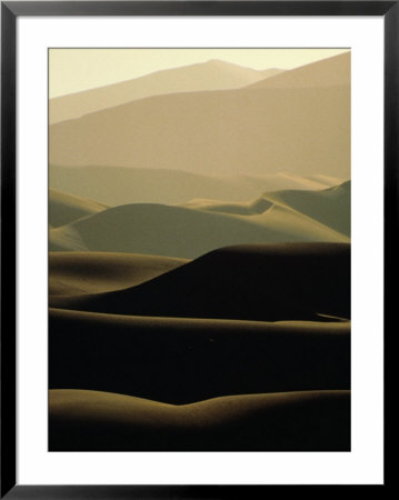 Sand Dunes At Dusk, Sossusvlei, Namibia by David Wall Pricing Limited Edition Print image