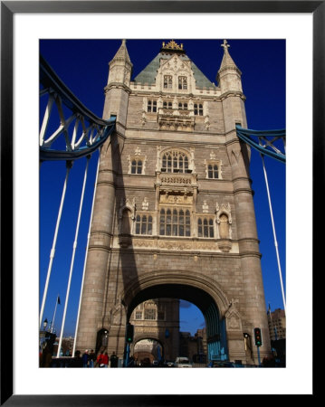 Traffic And People On The Tower Bridge - London, England by Doug Mckinlay Pricing Limited Edition Print image