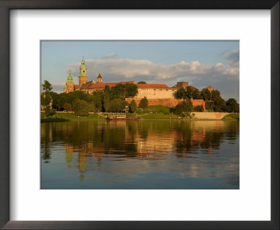 Wawel Hill With Royal Castle And Cathedral, Vistula River, Krakow, Poland by David Barnes Pricing Limited Edition Print image