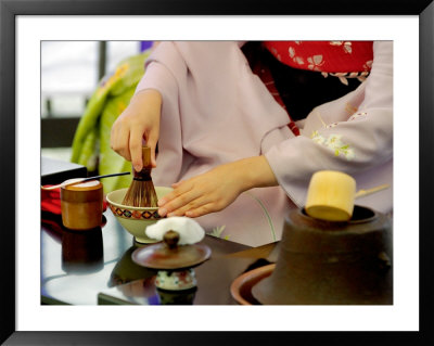 Tea Ceremony, Kyoto, Japan by Shin Terada Pricing Limited Edition Print image