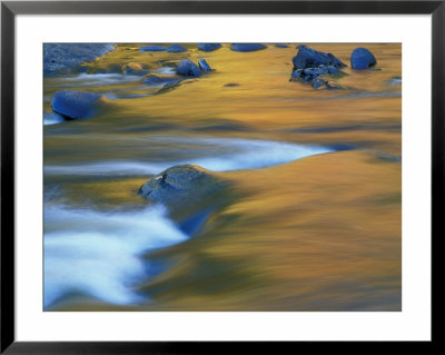 Fall Colors Reflect In The West River, Jamaica State Park, Vermont, Usa by Jerry & Marcy Monkman Pricing Limited Edition Print image