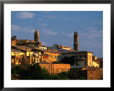 Montalcino At Sunrise, Tuscany, Italy by David Tomlinson Pricing Limited Edition Print image