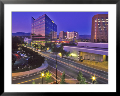 Night View Of Downtown Boise, Idaho, Usa by Chuck Haney Pricing Limited Edition Print image