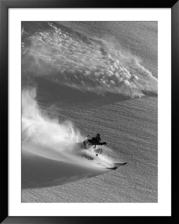 Skier In Motion by Flip Mccririck Pricing Limited Edition Print image
