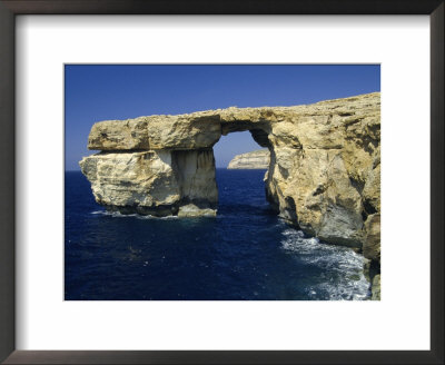 Natural Bridge Close To Dwejra Bay, Gozo, Malta, Mediterranean, Europe by Fred Friberg Pricing Limited Edition Print image