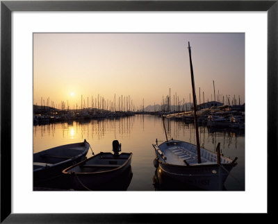The Harbour At Sunrise, Puerto Pollensa, Mallorca (Majorca), Balearic Islands, Spain, Mediterranean by Ruth Tomlinson Pricing Limited Edition Print image