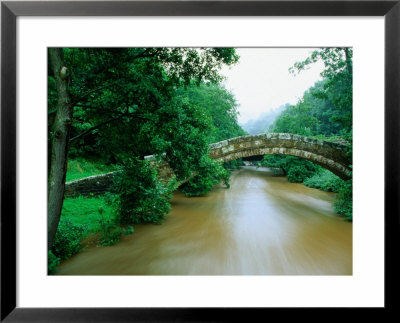 Beggars Bridge Over River Esk In North York Moors National Park, England by Mark Daffey Pricing Limited Edition Print image
