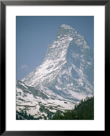 A View Of The Majestic Matterhorn In The Swiss Alps by Gordon Wiltsie Pricing Limited Edition Print image