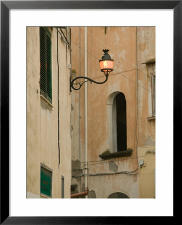 Street Light Detail, Ischia Ponte, Ischia, Bay Of Naples, Campania, Italy by Walter Bibikow Pricing Limited Edition Print image