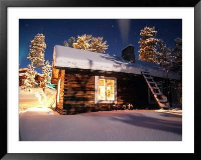 Old House Of The Sami People, Lapland, Finland by Daisy Gilardini Pricing Limited Edition Print image