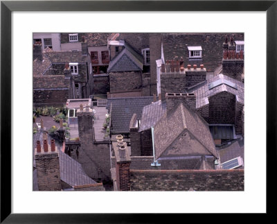 Roofs Of Cambridge, England by Nik Wheeler Pricing Limited Edition Print image