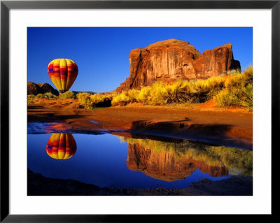 Arizona, Monument Valley, Hot Air Balloon by Russell Burden Pricing Limited Edition Print image