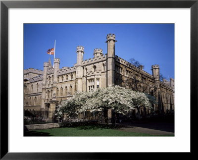 Old School Buildings From Kings College, Cambridge, Cambridgeshire, England, United Kingdom by David Hunter Pricing Limited Edition Print image