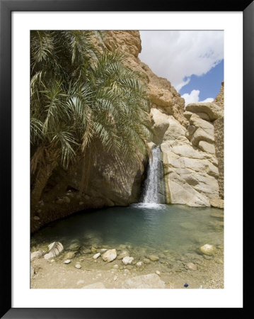 Desert Oasis, Chebika, Tunisia, North Africa, Africa by Ethel Davies Pricing Limited Edition Print image