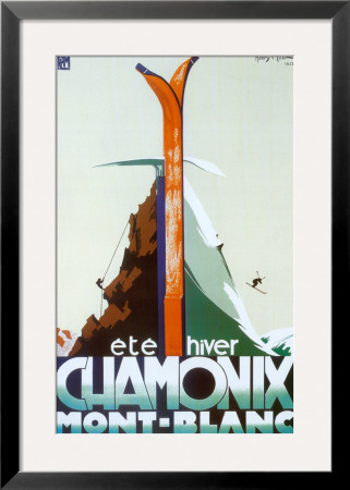 Ete Hiver Chamonix Mont-Blanc by Henry Reb Pricing Limited Edition Print image