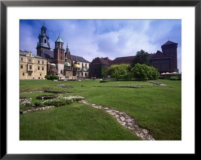 Wavel Hill Cathedral And Castle, Krakow, Poland by Walter Bibikow Pricing Limited Edition Print image