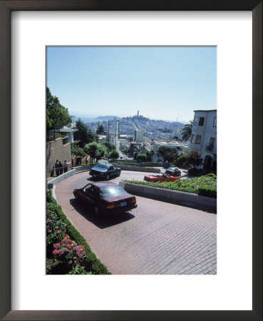 Lombard Street, San Francisco, Ca by Mark Segal Pricing Limited Edition Print image