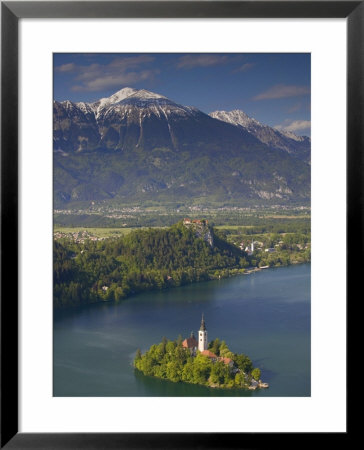 Lake Bled, Gorenjska, Slovenia by Walter Bibikow Pricing Limited Edition Print image