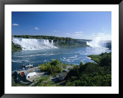 Niagara Falls On The Niagara River That Connects Lakes Ontario And Erie, New York State, Usa by Robert Francis Pricing Limited Edition Print image